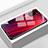 Handyhülle Silikon Hülle Rahmen Schutzhülle Spiegel Modisch Muster S02 für Huawei Honor V30 Pro 5G Rot
