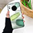 Handyhülle Silikon Hülle Rahmen Schutzhülle Spiegel Modisch Muster S02 für Huawei Mate 30 5G Grün