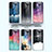 Handyhülle Silikon Hülle Rahmen Schutzhülle Spiegel Sternenhimmel für Samsung Galaxy S22 5G