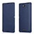 Handytasche Flip Schutzhülle Leder für Sony Xperia C S39h Blau