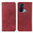 Handytasche Stand Schutzhülle Flip Leder Hülle A02D für Oppo Reno5 A Rot