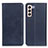 Handytasche Stand Schutzhülle Flip Leder Hülle A02D für Samsung Galaxy S21 Plus 5G Blau