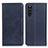 Handytasche Stand Schutzhülle Flip Leder Hülle A02D für Sony Xperia 10 III SO-52B Blau