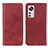 Handytasche Stand Schutzhülle Flip Leder Hülle A02D für Xiaomi Mi 12 5G Rot