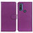 Handytasche Stand Schutzhülle Flip Leder Hülle A03D für Motorola Moto G Pure Violett