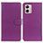 Handytasche Stand Schutzhülle Flip Leder Hülle A03D für Motorola Moto G53j 5G Violett