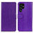Handytasche Stand Schutzhülle Flip Leder Hülle A03D für Samsung Galaxy S22 Ultra 5G Violett