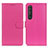 Handytasche Stand Schutzhülle Flip Leder Hülle A03D für Sony Xperia 1 III Pink