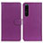 Handytasche Stand Schutzhülle Flip Leder Hülle A03D für Sony Xperia 1 IV Violett
