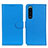 Handytasche Stand Schutzhülle Flip Leder Hülle A03D für Sony Xperia 5 III SO-53B Hellblau