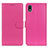 Handytasche Stand Schutzhülle Flip Leder Hülle A03D für Sony Xperia Ace III Pink