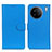 Handytasche Stand Schutzhülle Flip Leder Hülle A03D für Vivo X90 5G Hellblau