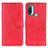 Handytasche Stand Schutzhülle Flip Leder Hülle A05D für Motorola Moto E30 Rot