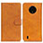 Handytasche Stand Schutzhülle Flip Leder Hülle A05D für Nokia C200 Braun