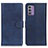 Handytasche Stand Schutzhülle Flip Leder Hülle A05D für Nokia G310 5G Blau