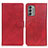 Handytasche Stand Schutzhülle Flip Leder Hülle A05D für Nokia G400 5G Rot