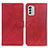 Handytasche Stand Schutzhülle Flip Leder Hülle A05D für Nokia G60 5G Rot