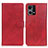 Handytasche Stand Schutzhülle Flip Leder Hülle A05D für Oppo F21 Pro 4G Rot
