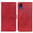 Handytasche Stand Schutzhülle Flip Leder Hülle A05D für Samsung Galaxy A03 Core Rot