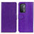 Handytasche Stand Schutzhülle Flip Leder Hülle A06D für Oppo A54 5G Violett