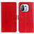 Handytasche Stand Schutzhülle Flip Leder Hülle A06D für Xiaomi Mi 11 Pro 5G Rot