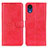 Handytasche Stand Schutzhülle Flip Leder Hülle A07D für Samsung Galaxy A03 Core Rot