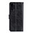 Handytasche Stand Schutzhülle Flip Leder Hülle A07D für Samsung Galaxy A32 5G Schwarz