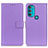 Handytasche Stand Schutzhülle Flip Leder Hülle A08D für Motorola Moto G71 5G Violett