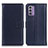 Handytasche Stand Schutzhülle Flip Leder Hülle A08D für Nokia G42 5G Blau