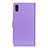 Handytasche Stand Schutzhülle Flip Leder Hülle A08D für Samsung Galaxy A21 SC-42A Violett