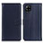Handytasche Stand Schutzhülle Flip Leder Hülle A08D für Samsung Galaxy A22 4G Blau