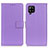 Handytasche Stand Schutzhülle Flip Leder Hülle A08D für Samsung Galaxy A22 4G Violett