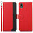 Handytasche Stand Schutzhülle Flip Leder Hülle A09D für Sony Xperia Ace III Rot