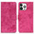 Handytasche Stand Schutzhülle Flip Leder Hülle A10 für Apple iPhone 14 Pro Pink