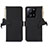 Handytasche Stand Schutzhülle Flip Leder Hülle A11D für Xiaomi Mi 13T 5G Schwarz