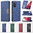 Handytasche Stand Schutzhülle Flip Leder Hülle B01F für Samsung Galaxy S20 FE 4G