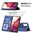 Handytasche Stand Schutzhülle Flip Leder Hülle B01F für Samsung Galaxy S20 FE 5G