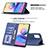 Handytasche Stand Schutzhülle Flip Leder Hülle B01F für Xiaomi Redmi Note 10 5G