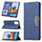Handytasche Stand Schutzhülle Flip Leder Hülle B01F für Xiaomi Redmi Note 10 Pro 4G