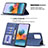 Handytasche Stand Schutzhülle Flip Leder Hülle B01F für Xiaomi Redmi Note 10 Pro 4G