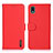 Handytasche Stand Schutzhülle Flip Leder Hülle B01H für Sony Xperia Ace III SO-53C Rot