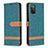 Handytasche Stand Schutzhülle Flip Leder Hülle B02F für Samsung Galaxy A02s