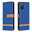 Handytasche Stand Schutzhülle Flip Leder Hülle B02F für Samsung Galaxy A02s