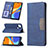 Handytasche Stand Schutzhülle Flip Leder Hülle B02F für Xiaomi POCO C31