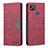 Handytasche Stand Schutzhülle Flip Leder Hülle B02F für Xiaomi POCO C31 Rot