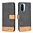 Handytasche Stand Schutzhülle Flip Leder Hülle B02F für Xiaomi Poco F3 5G