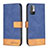 Handytasche Stand Schutzhülle Flip Leder Hülle B02F für Xiaomi Redmi Note 10 5G