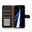 Handytasche Stand Schutzhülle Flip Leder Hülle B02H für Samsung Galaxy A12 Nacho