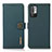Handytasche Stand Schutzhülle Flip Leder Hülle B02H für Xiaomi Redmi Note 10 5G Grün