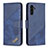 Handytasche Stand Schutzhülle Flip Leder Hülle B03F für Samsung Galaxy A13 5G Blau